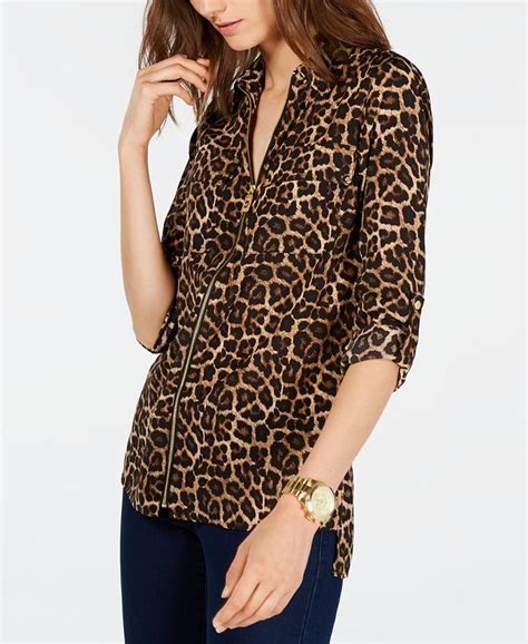 michael kors leopard trainer|Michael Kors leopard print top.